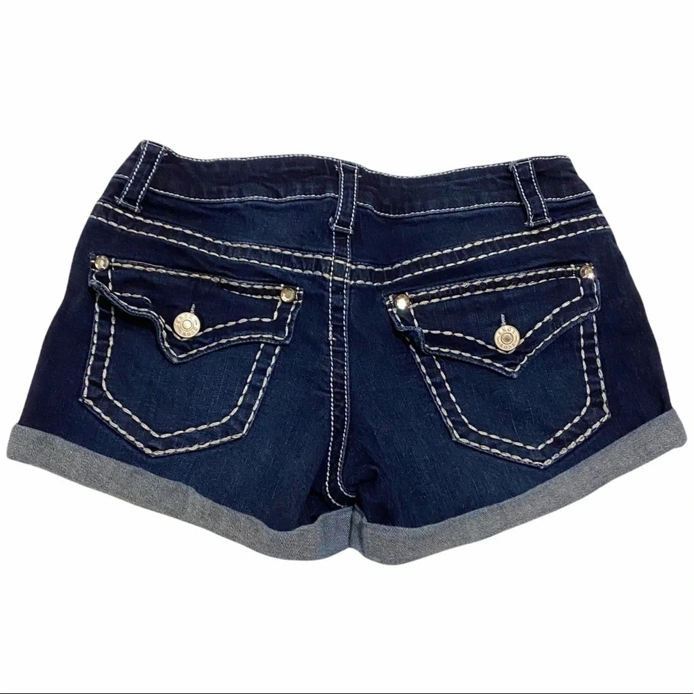 Knox Rose Denim Midi Shorts